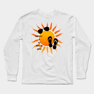 Summer is my favorite color Long Sleeve T-Shirt